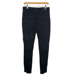 Madewell 10" High Rise Skinny Jeans Faded Black Women's Size 30